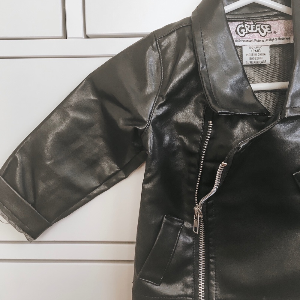 T Birds Faux Leather Moto Jacket